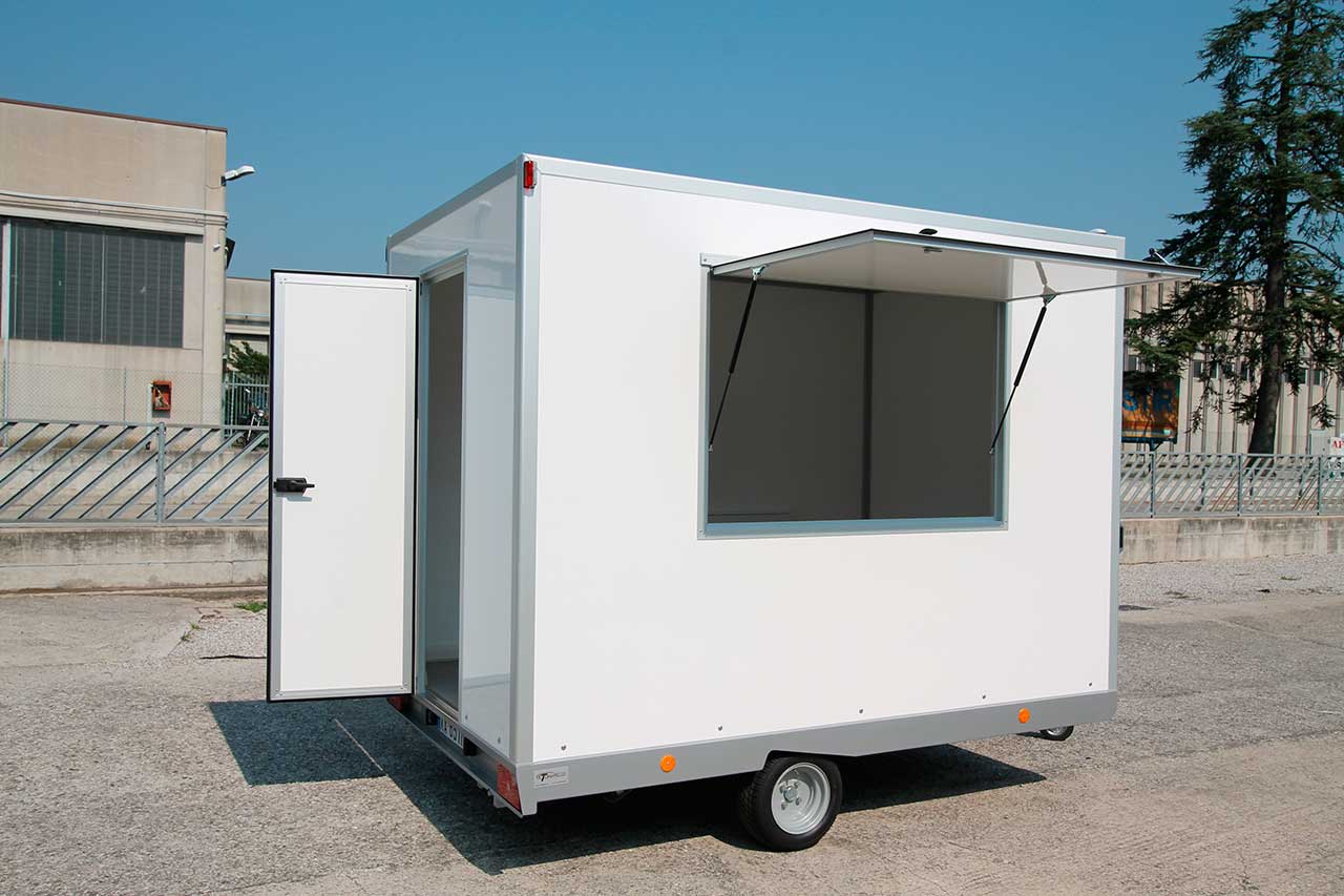 Mobile office 3 meters - Turatello rimorchi